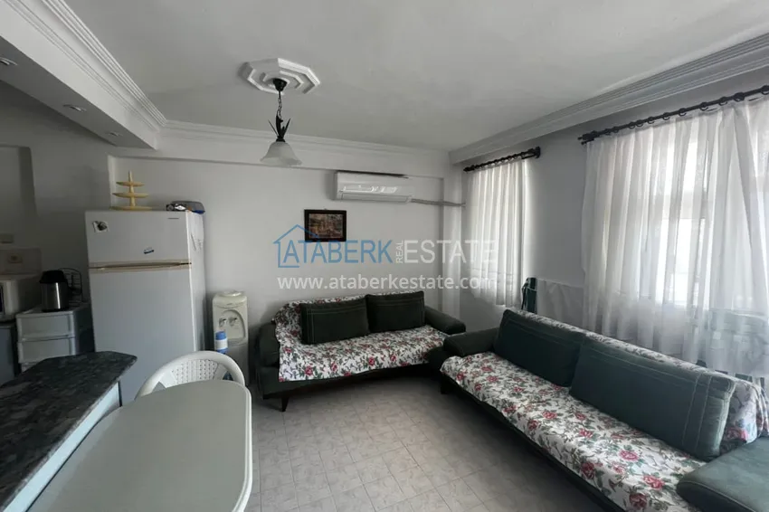 Purchase Furnished three-room apartment in a complex with a swimming pool in the Payallar area 1 