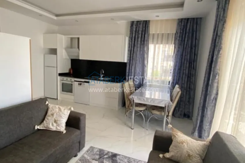 Purchase 1+1 apartment for rent in Mahmutlar for a summer vacation with new furniture No. 1 2 