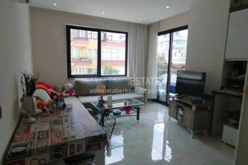 Purchase Apartment 2 + 1 furnished in a complex with good infrastructure, center of Alanya 2 
