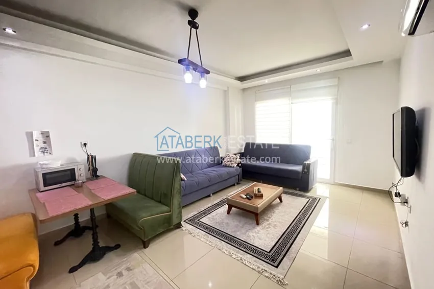 Purchase  Apartment 1+1 furnished in a complex with good infrastructure, Cikcilli district — Alanya 3 