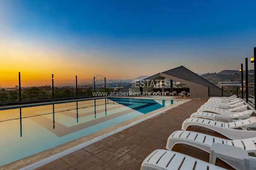 Furnished apartments in a five-star hotel with the possibility of obtaining citizenship - Alanya, Konakli 32 