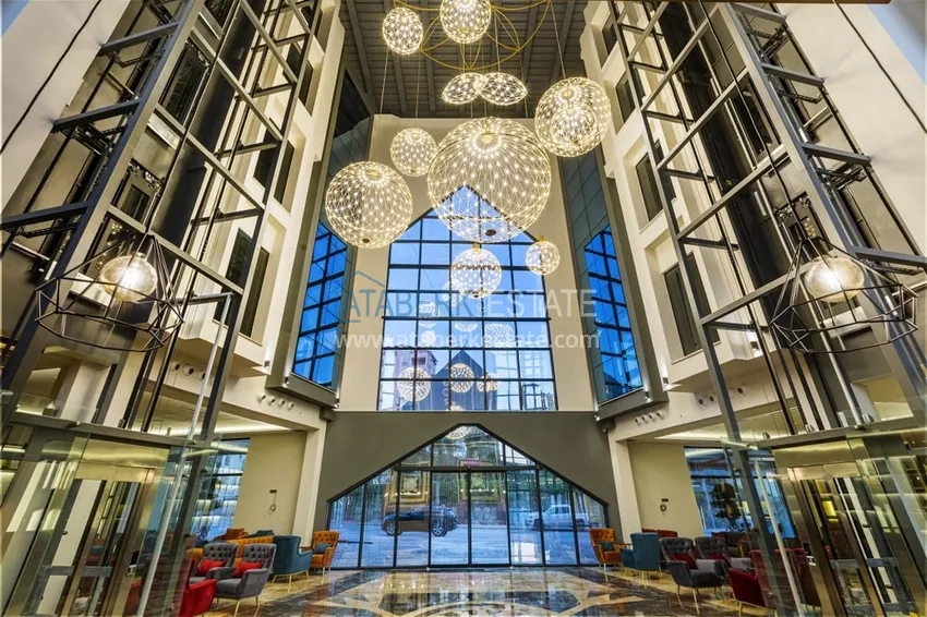 Furnished apartments in a five-star hotel with the possibility of obtaining citizenship - Alanya, Konakli 35 