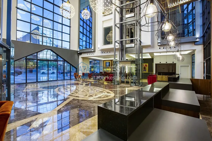 Furnished apartments in a five-star hotel with the possibility of obtaining citizenship - Alanya, Konakli 37 