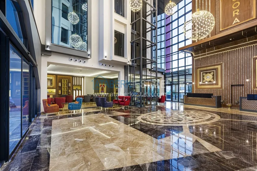 Furnished apartments in a five-star hotel with the possibility of obtaining citizenship - Alanya, Konakli 38 