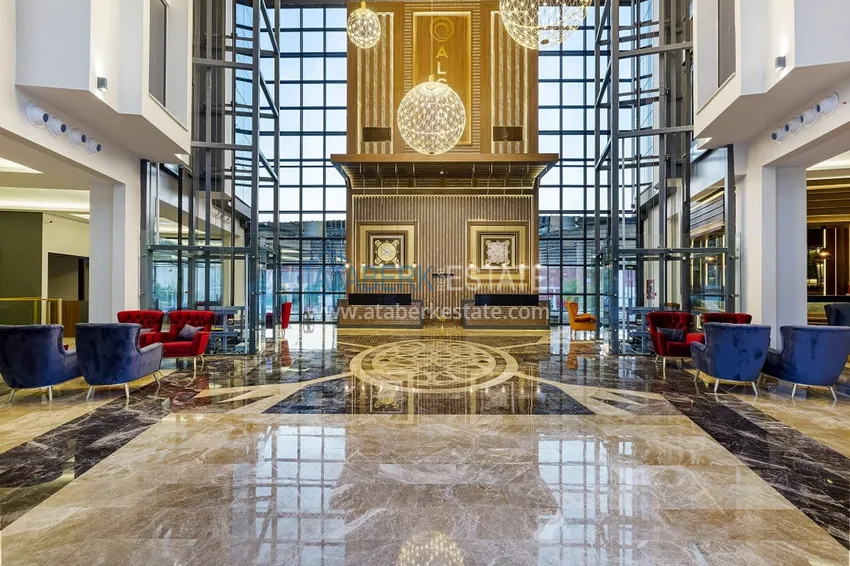 Furnished apartments in a five-star hotel with the possibility of obtaining citizenship - Alanya, Konakli 39 