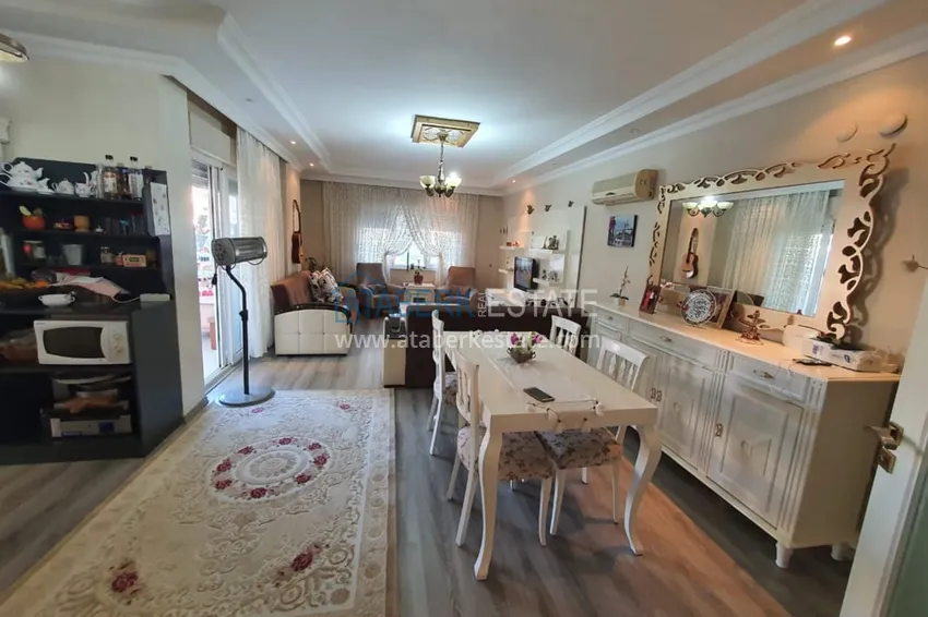 Purchase  Two-bedroom apartment in Oba with side sea view  4 