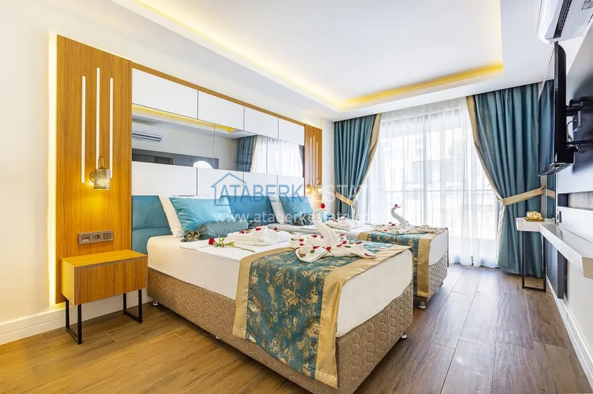 Purchase  Furnished apartments in a five-star hotel with the possibility of obtaining citizenship - Alanya, Konakli 23 