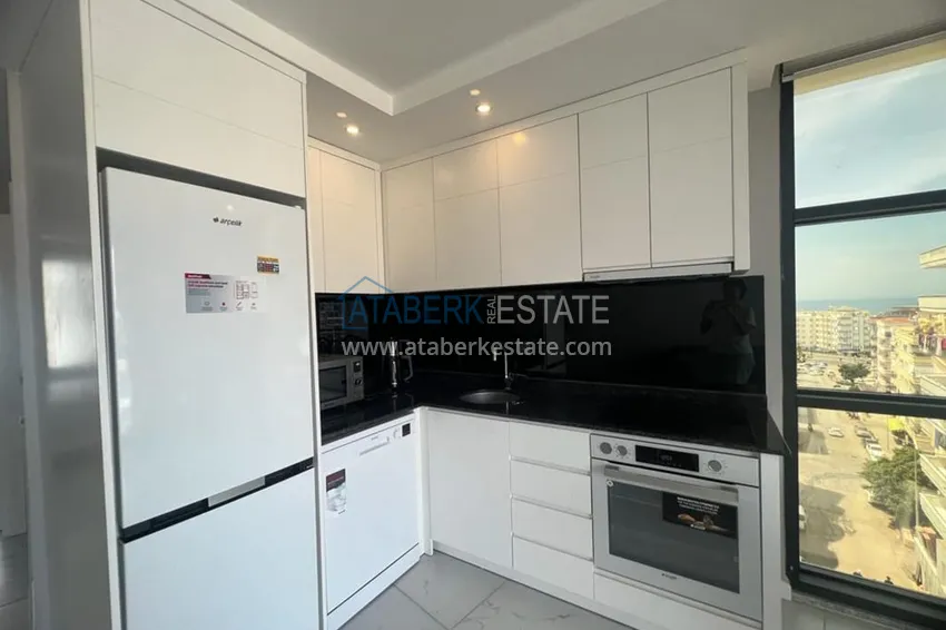 Purchase  1+1 apartment with beautiful Mediterranean views — Alanya, Tosmur district A21 4 