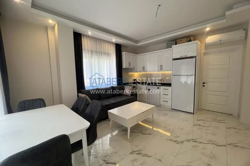 Purchase One-bedroom apartment for rent in the center of Alanya - Keykubat Beach area in a new modern complex 3 