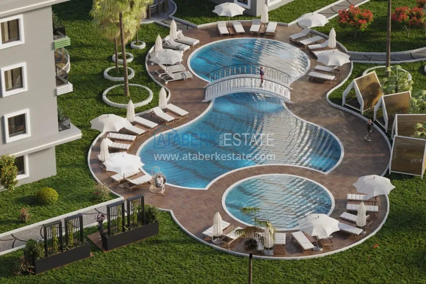 Urgent sale! Apartment 1 + 1 from an investor in a complex at the final stage of construction, Avsallar - Alanya 3 