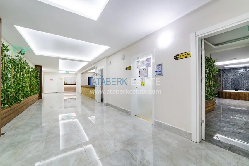 Furnished apartments in a five-star hotel with the possibility of obtaining citizenship - Alanya, Konakli 43 