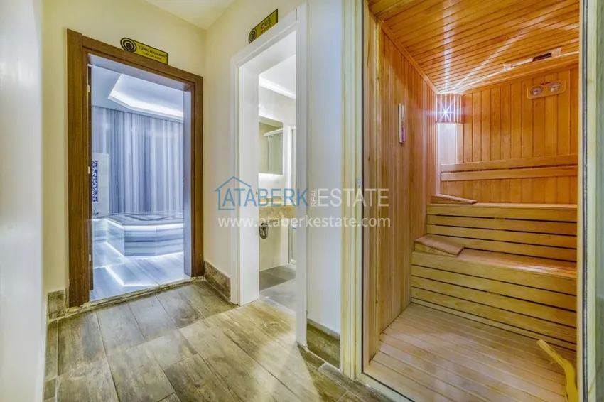 Furnished apartments in a five-star hotel with the possibility of obtaining citizenship - Alanya, Konakli 46 