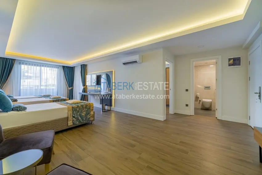 Purchase  Furnished apartments in a five-star hotel with the possibility of obtaining citizenship - Alanya, Konakli 26 