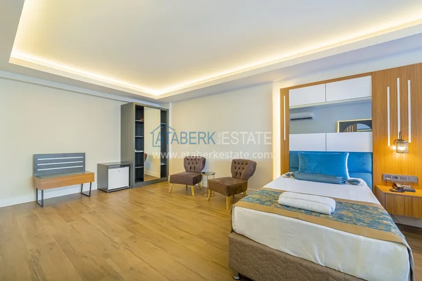Purchase  Furnished apartments in a five-star hotel with the possibility of obtaining citizenship - Alanya, Konakli 27 