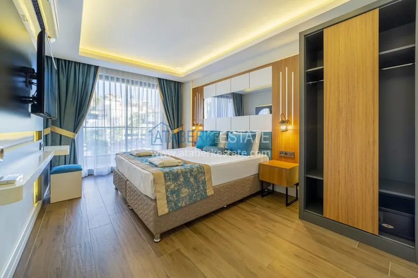 Purchase  Furnished apartments in a five-star hotel with the possibility of obtaining citizenship - Alanya, Konakli 30 