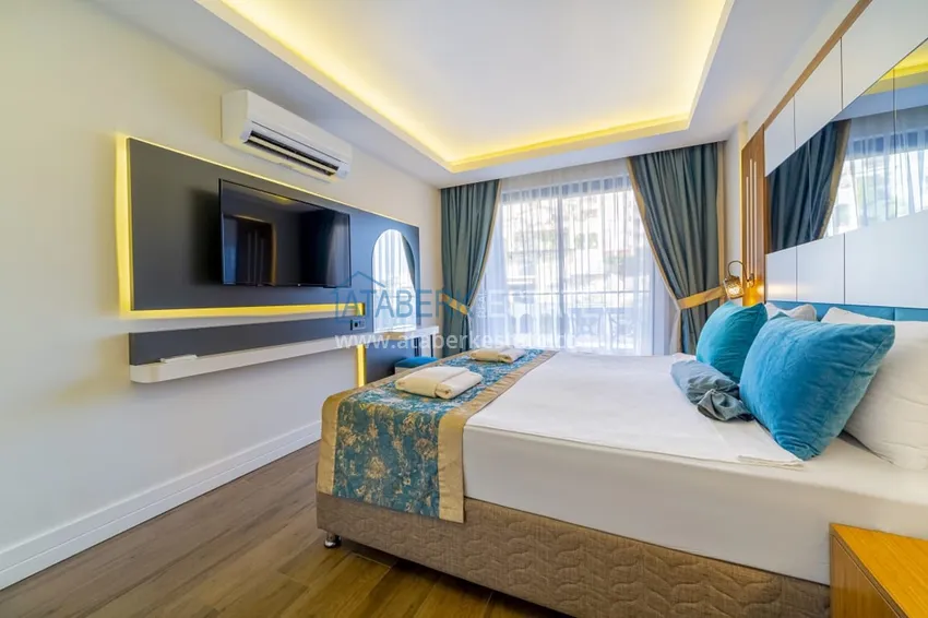 Purchase  Furnished apartments in a five-star hotel with the possibility of obtaining citizenship - Alanya, Konakli 31 