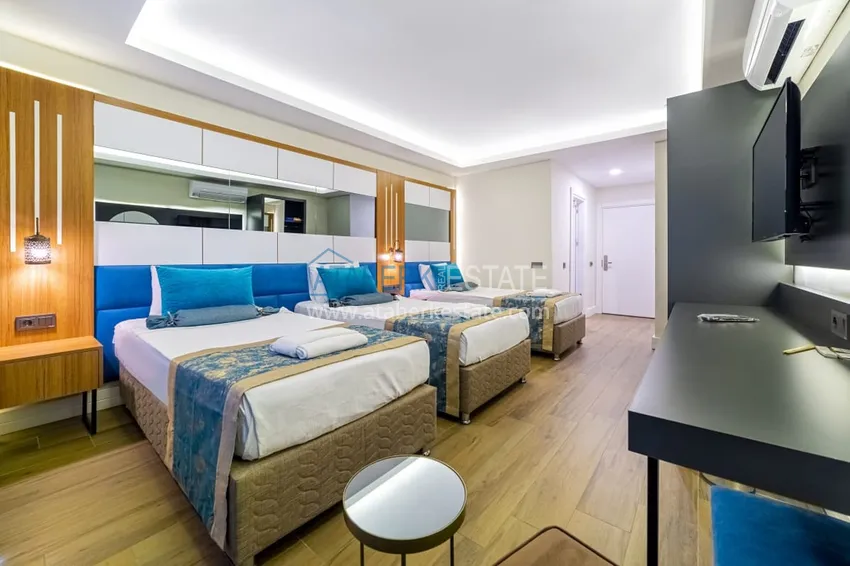Purchase  Furnished apartments in a five-star hotel with the possibility of obtaining citizenship - Alanya, Konakli 34 