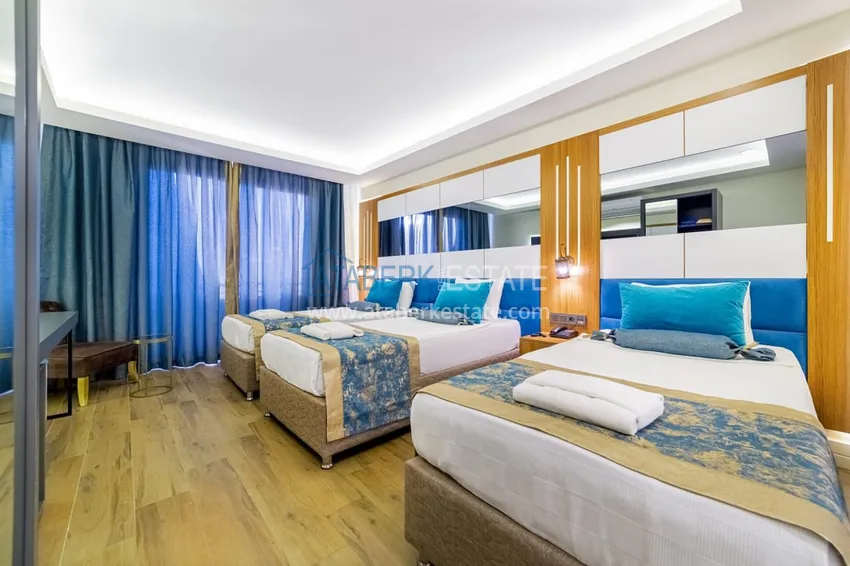 Purchase  Furnished apartments in a five-star hotel with the possibility of obtaining citizenship - Alanya, Konakli 35 