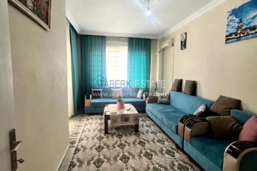 Purchase  Apartment 1 + 1 with furniture, a glazed balcony and a sea view - Alanya, Payallar district 1 