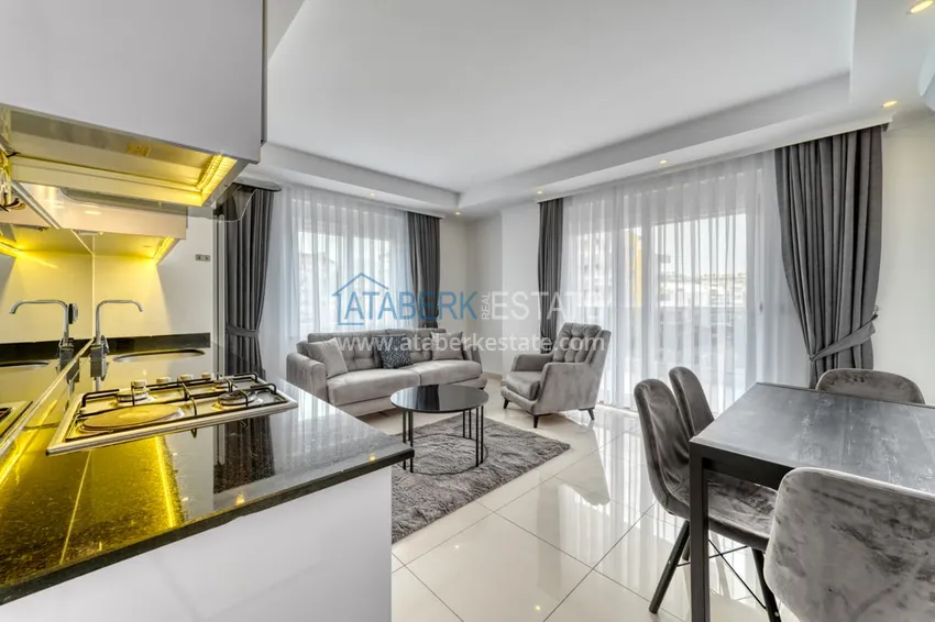 Purchase Furnished 2+1 apartment for sale in the center of Alanya just 100 meters from the beach 6