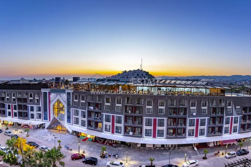 Furnished apartments in a five-star hotel with the possibility of obtaining citizenship - Alanya, Konakli 4 