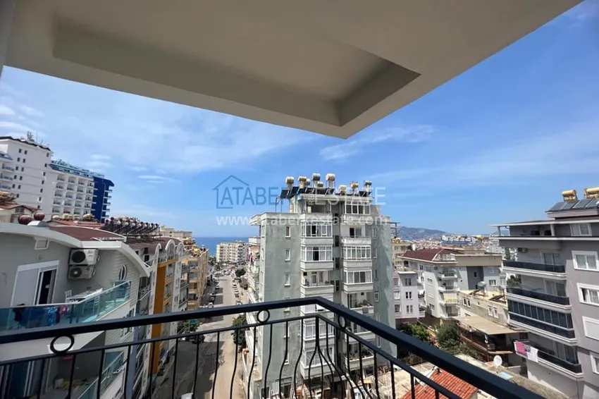 Purchase  1+1 apartment with beautiful Mediterranean views — Alanya, Tosmur district A21 5 