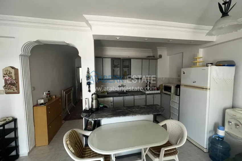 Purchase Furnished three-room apartment in a complex with a swimming pool in the Payallar area 3 