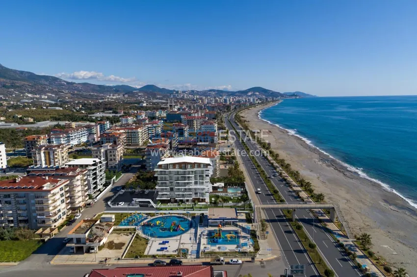 Apartments and penthouses with sea views in a new complex on the first coastline 1 