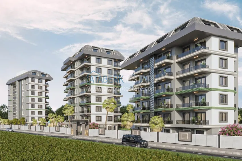 Urgent sale! Apartment 1 + 1 from an investor in a complex at the final stage of construction, Avsallar - Alanya 4 
