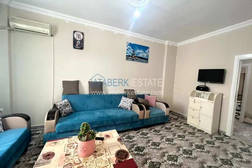 Purchase  Apartment 1 + 1 with furniture, a glazed balcony and a sea view - Alanya, Payallar district 2 