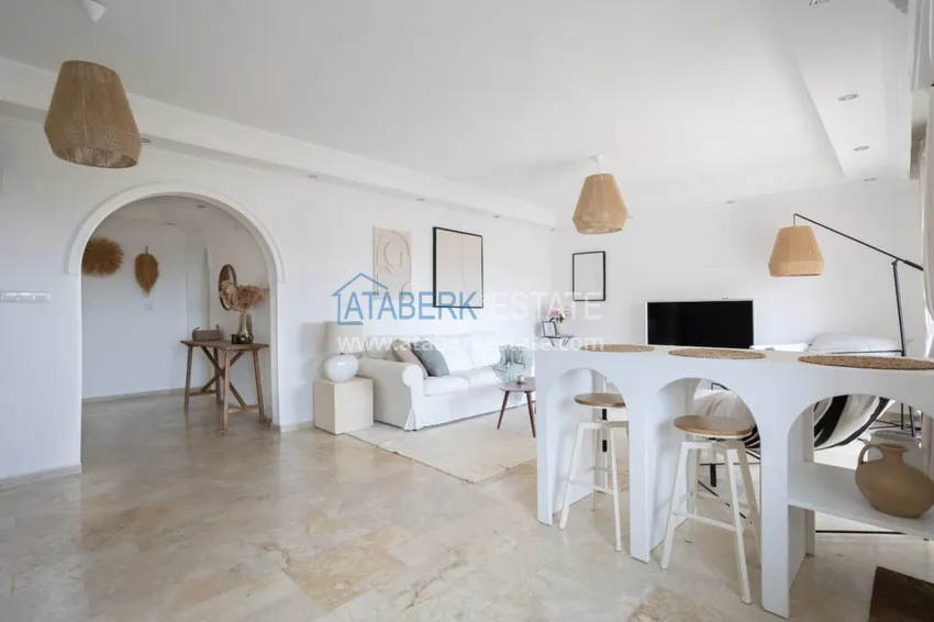 Purchase Apartment 2 + 1 with designer renovation and sea views, Avsallar area - Alanya 7 