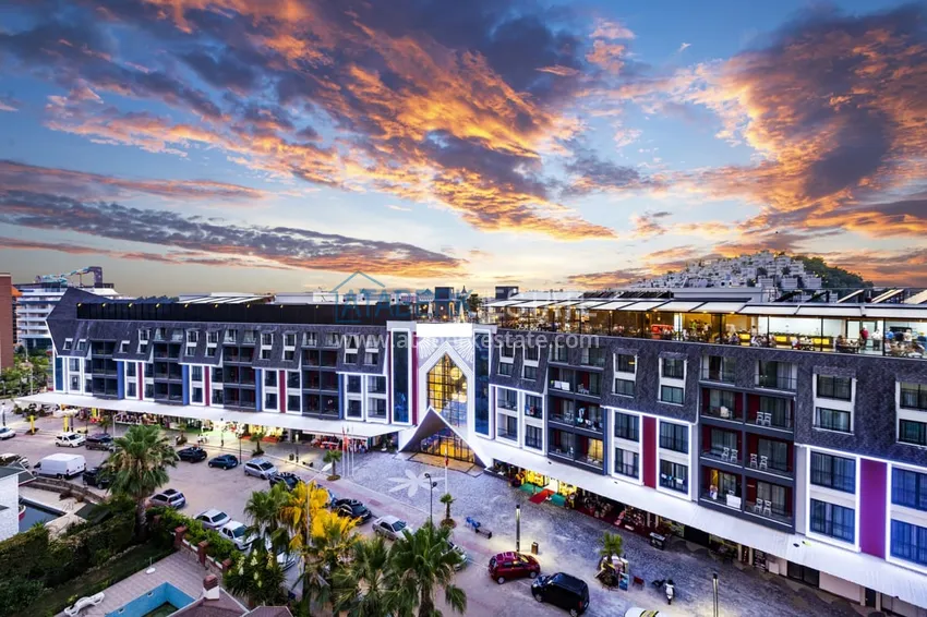 Furnished apartments in a five-star hotel with the possibility of obtaining citizenship - Alanya, Konakli 5 