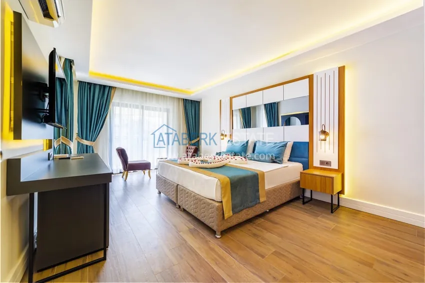 Purchase  Furnished apartments in a five-star hotel with the possibility of obtaining citizenship - Alanya, Konakli 37 