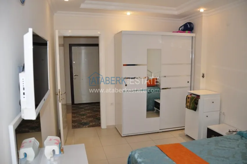 Purchase Apartment 1+1 furnished with a glazed balcony and sea views, Avsallar area - Alanya 6