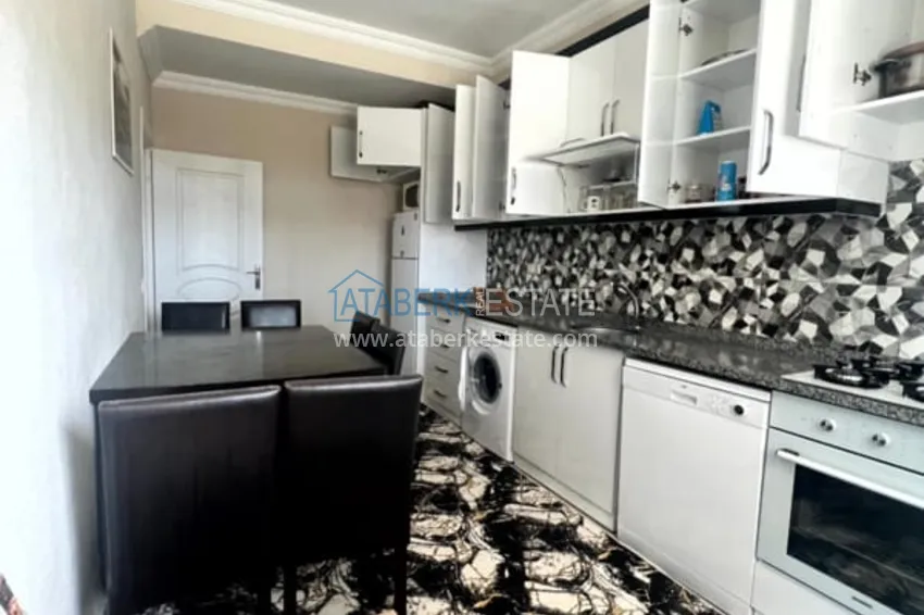 Purchase  Apartment 1 + 1 with furniture, a glazed balcony and a sea view - Alanya, Payallar district 3 