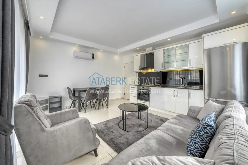 Purchase Furnished 2+1 apartment for sale in the center of Alanya just 100 meters from the beach 8