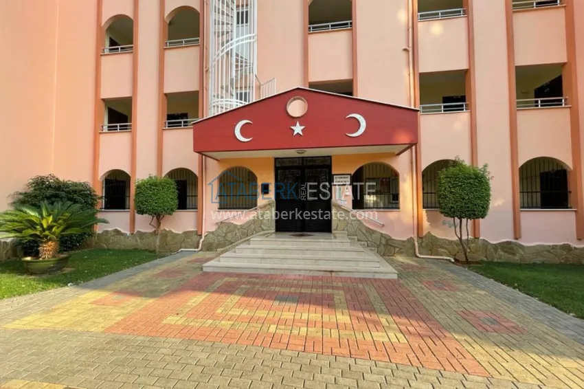 2+1 apartment with furniture and mountain views just 350 meters from the sea, Tosmur district — Alanya 12 