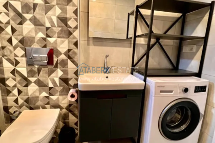 Purchase One-bedroom apartment completely ready for living in Alanya, Tosmur district 7 