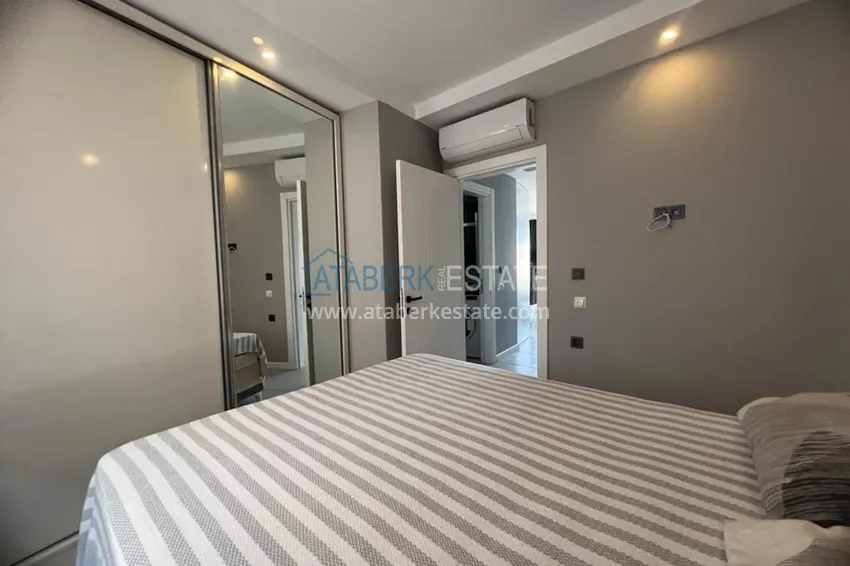 Purchase  1+1 apartment with beautiful Mediterranean views — Alanya, Tosmur district A21 7 