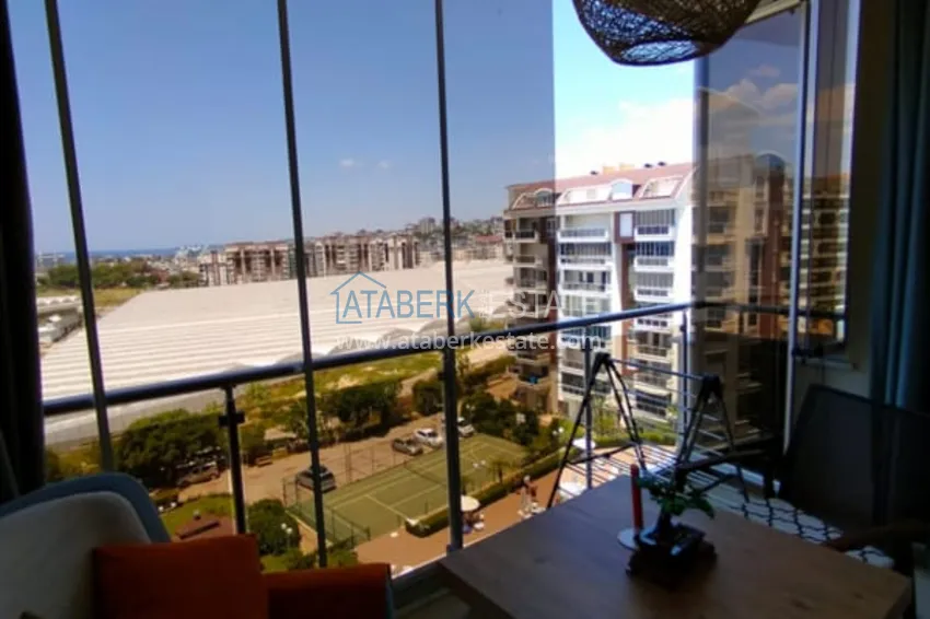 Purchase Apartment 1+1 furnished with a glazed balcony and sea views, Avsallar area - Alanya 7