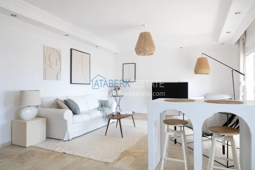 Purchase Apartment 2 + 1 with designer renovation and sea views, Avsallar area - Alanya 9 