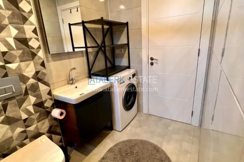 Purchase One-bedroom apartment completely ready for living in Alanya, Tosmur district 8 