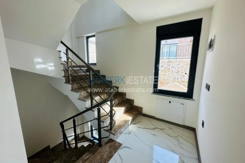 Purchase  Rent a semi-detached villa in a cottage village — Alanya Kargicak district No. 53 8 