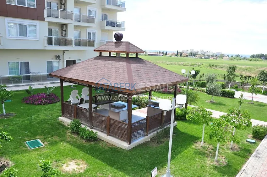 Apartment 1+1 furnished with a glazed balcony and sea views, Avsallar area - Alanya 10