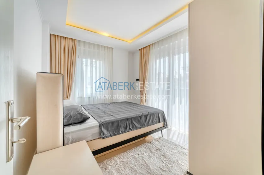 Purchase Furnished 2+1 apartment for sale in the center of Alanya just 100 meters from the beach 10