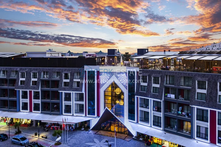 Furnished apartments in a five-star hotel with the possibility of obtaining citizenship - Alanya, Konakli 8 