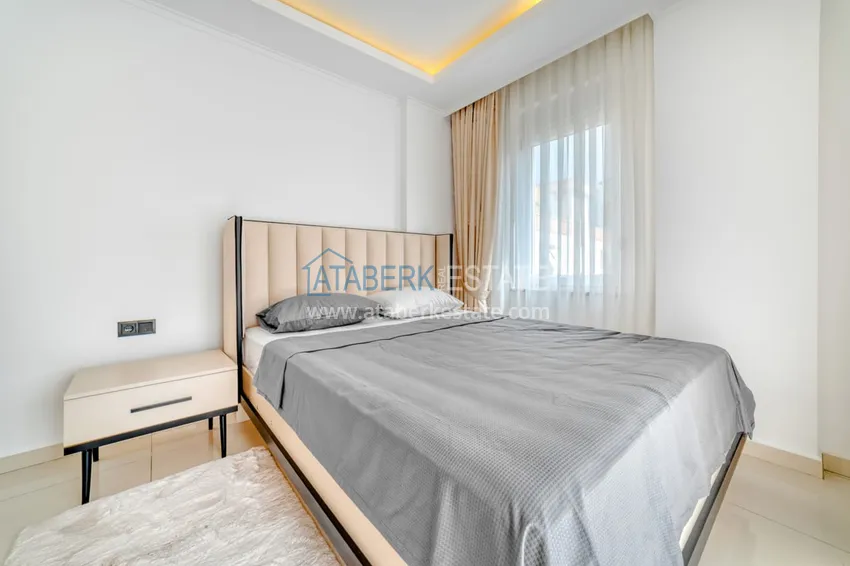 Purchase Furnished 2+1 apartment for sale in the center of Alanya just 100 meters from the beach 11