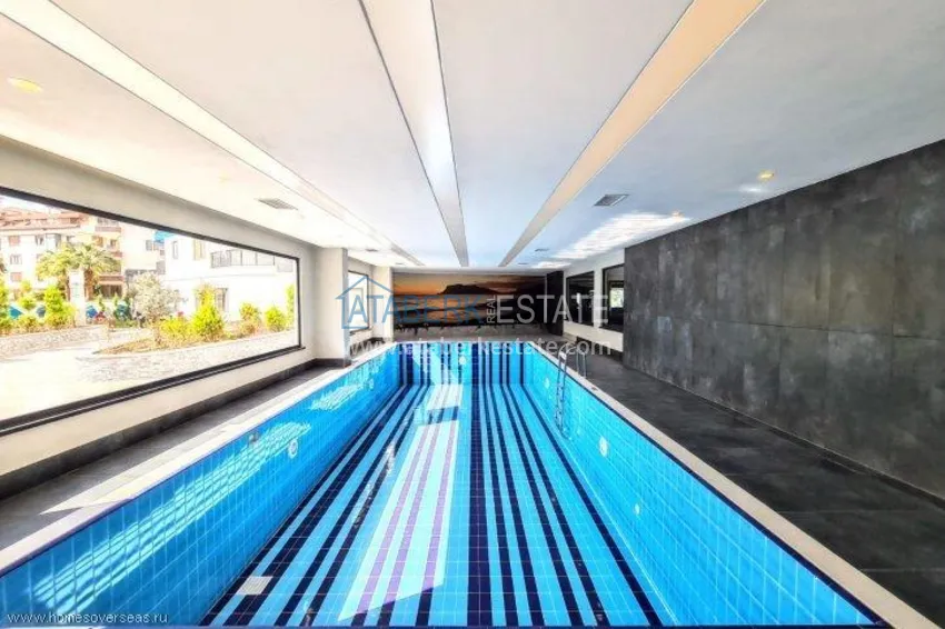 Apartment 2 + 1 furnished in a complex with good infrastructure, center of Alanya 11 