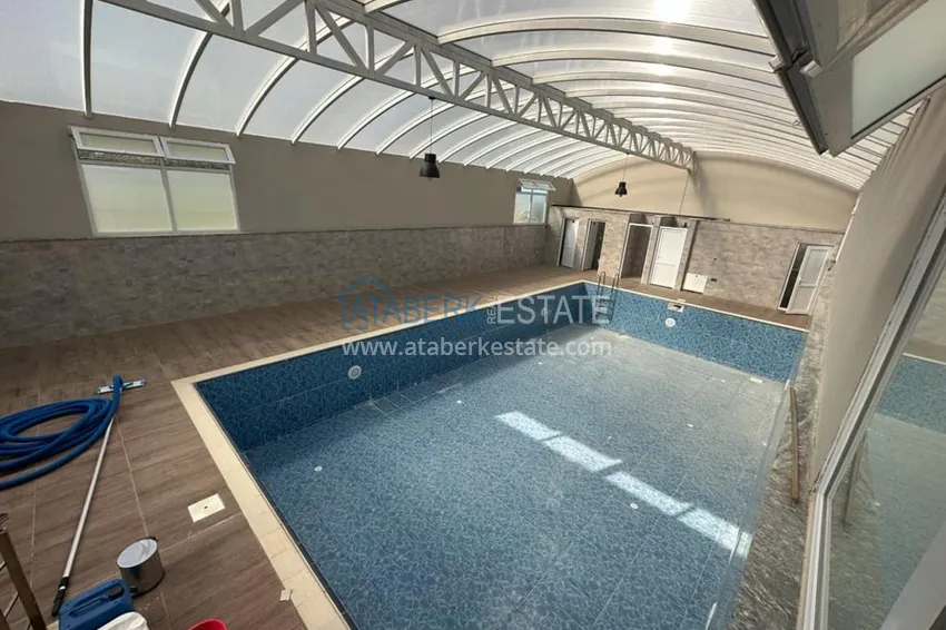 Rent a semi-detached villa in a cottage village — Alanya Kargicak district No. 53 9 