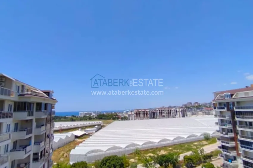 Purchase Apartment 1+1 furnished with a glazed balcony and sea views, Avsallar area - Alanya 9